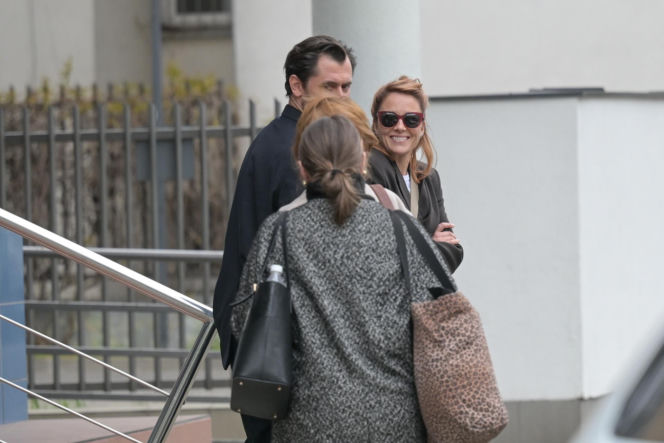 Katarzyna Wajda czekając na rozwód, całowała się w sądzie