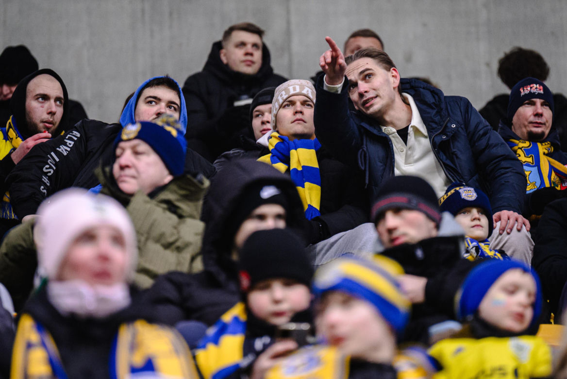Arka Gdynia - Legia Warszawa: Zdjęcia kibiców z meczu 20. kolejki PKO BP Ekstraklasy