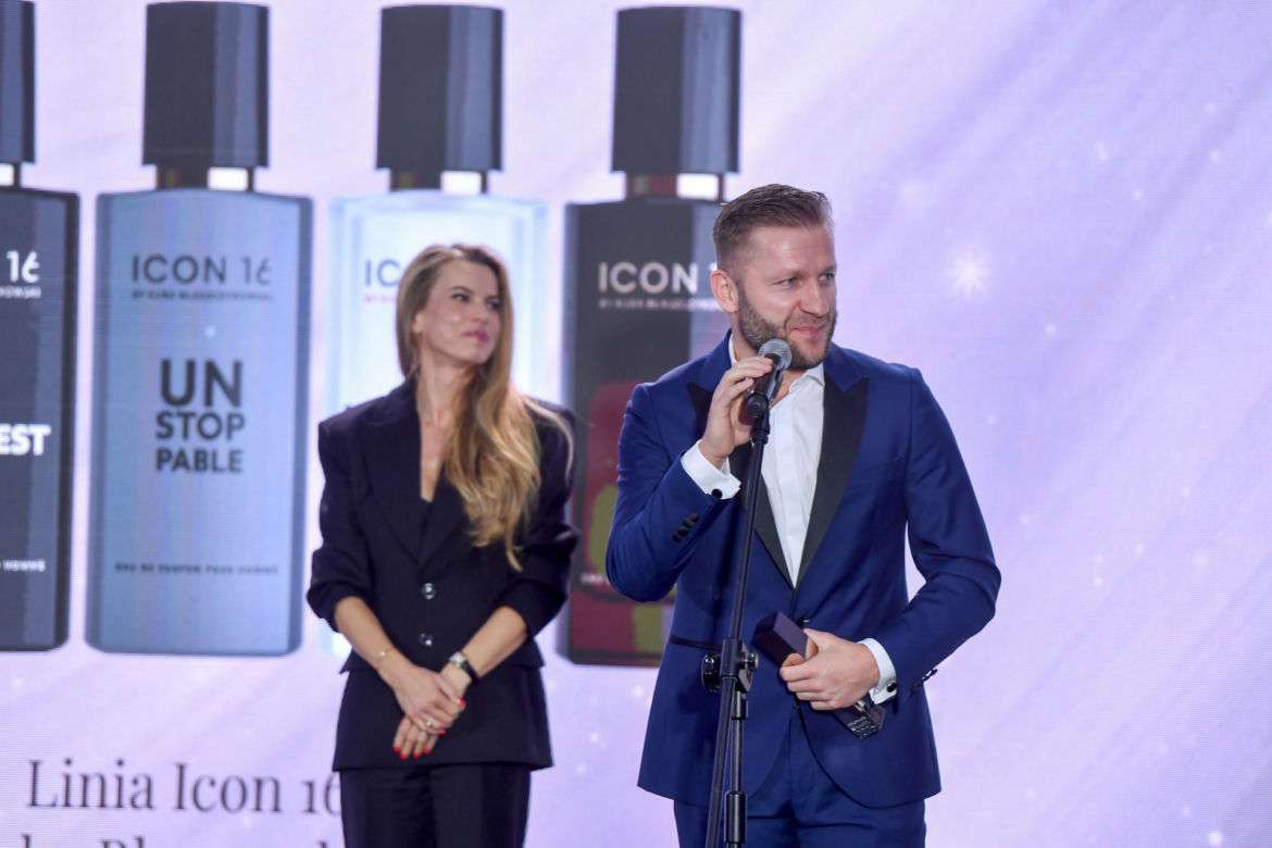 Jakub Błaszczykowski i Ewa Wachowicz na gali