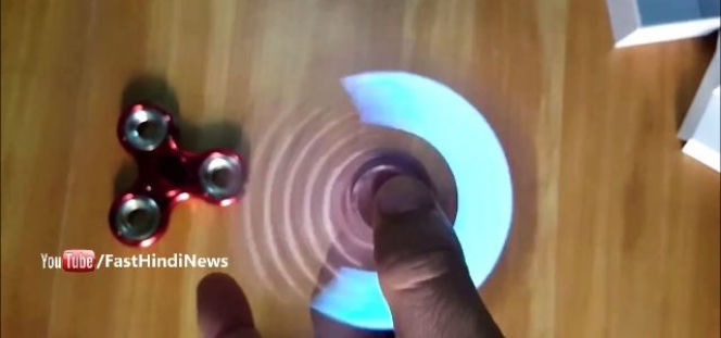Telefon fidget spinner - zobacz niezwykły gadżet [VIDEO] 