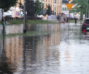 Stara Miłosna pod wodą