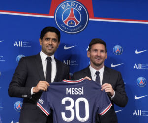 Leo Messi zaprezentowany w PSG