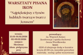 Trwają jeszcze zapisy na warsztaty pisania ikon w lutym w Skrzatuszu