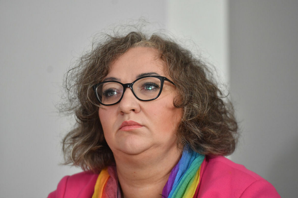 Tak wygląda twarz Marty Lempart