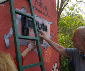 Odsłonięto nowy mural Bydgoszcz otwarta i tolerancyjna