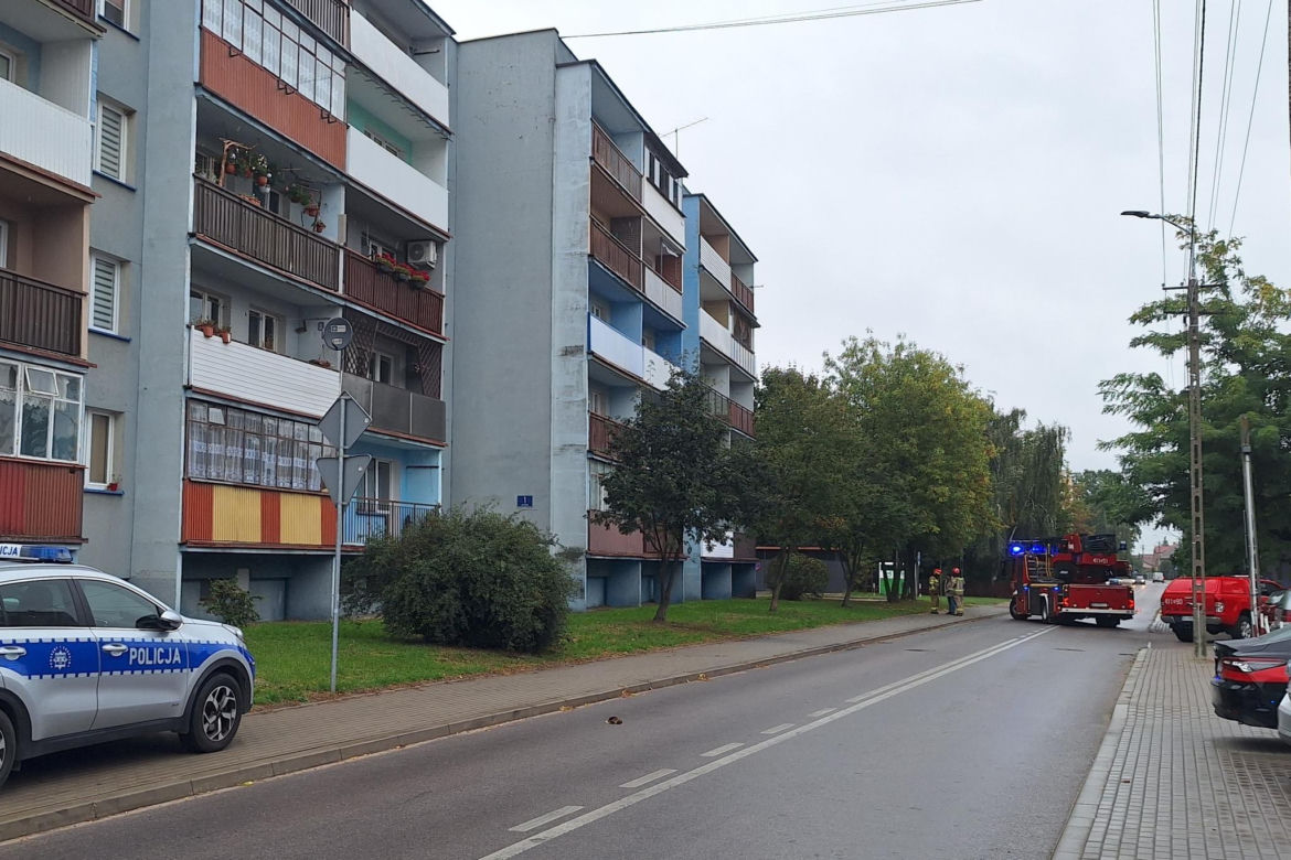 Bielsk Podlaski: Wybuch gazu na ul. Ogrodowej. Ewakuacja i akcja strażaków