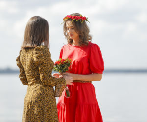 Na Wspólnej odc. 3199.  Eliza (Katarzyna Chorzępa), Kasia (Julia Chatys)
