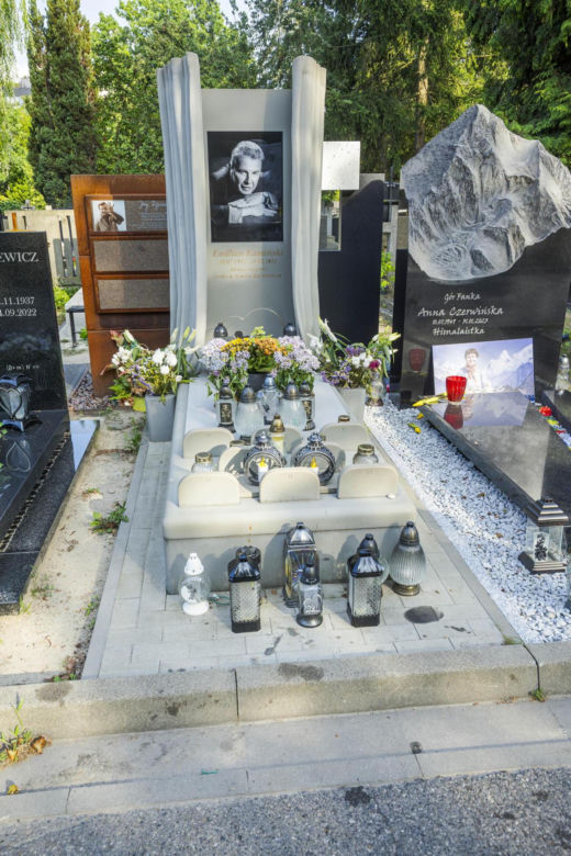Emilian Kamiński - grób