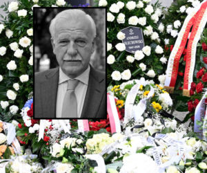 Olechowski spoczął w rodzinnym grobie. Tak wygląda to miejsce 