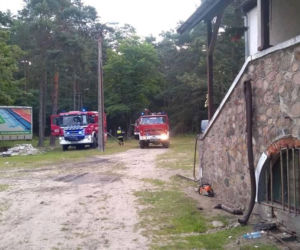 Dramat w Łódzkiem: Koń spłonął żywcem w ogromnym pożarze ośrodka wypoczynkowego!