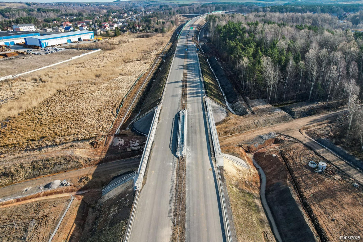 Obwodnica Poręby i Zawiercia ma być otwarta do końca kwietnia 2025 roku