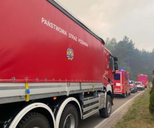 Pożar w woj. lubelskim