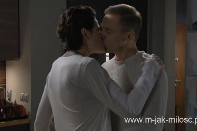 M jak miłość. Sonia (Marta Król), Andrzej (Krystian Wieczorek)