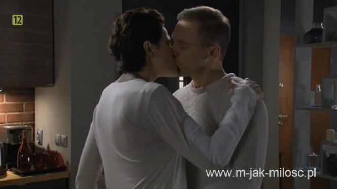 M jak miłość. Sonia (Marta Król), Andrzej (Krystian Wieczorek)