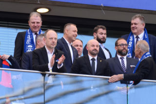 Karol Nawrocki wśród kibiców. Tak wyglądał na meczu
