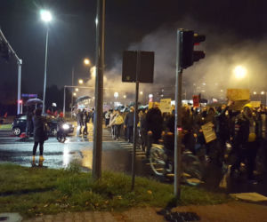 To była Wielka Blokada Leszna. Największy protest na największej ulicy