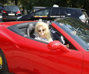 Magda Gessler w Ferrari