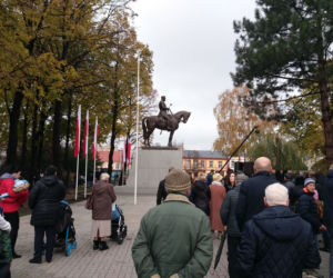 Piłsudski już odsłonięty