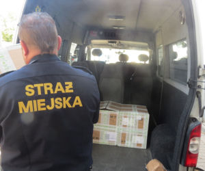 Lampki rowerowe dla Straży Miejskiej