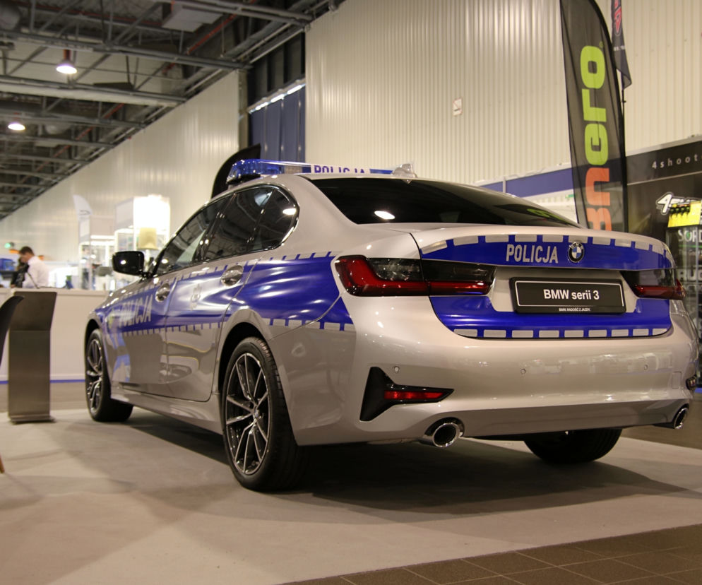 Policyjne oznakowane BMW serii 3