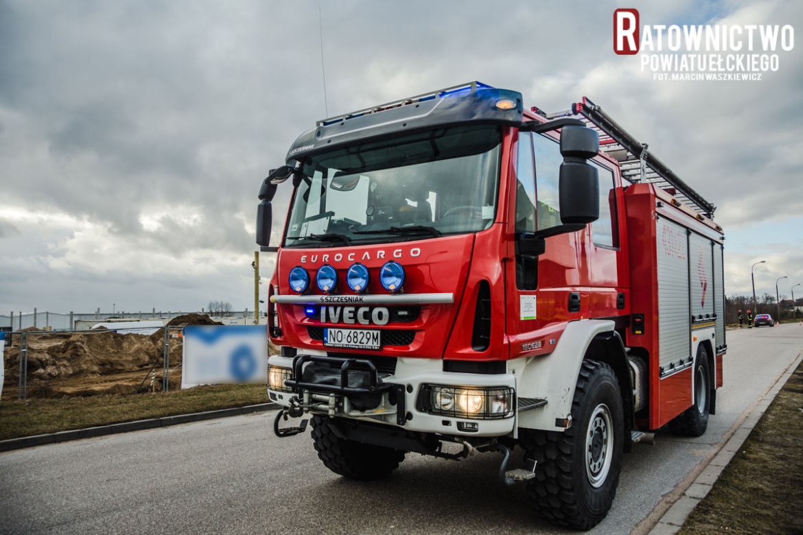 Pocisk artyleryjski na terenie budowy przy obwodnicy - Ełk !