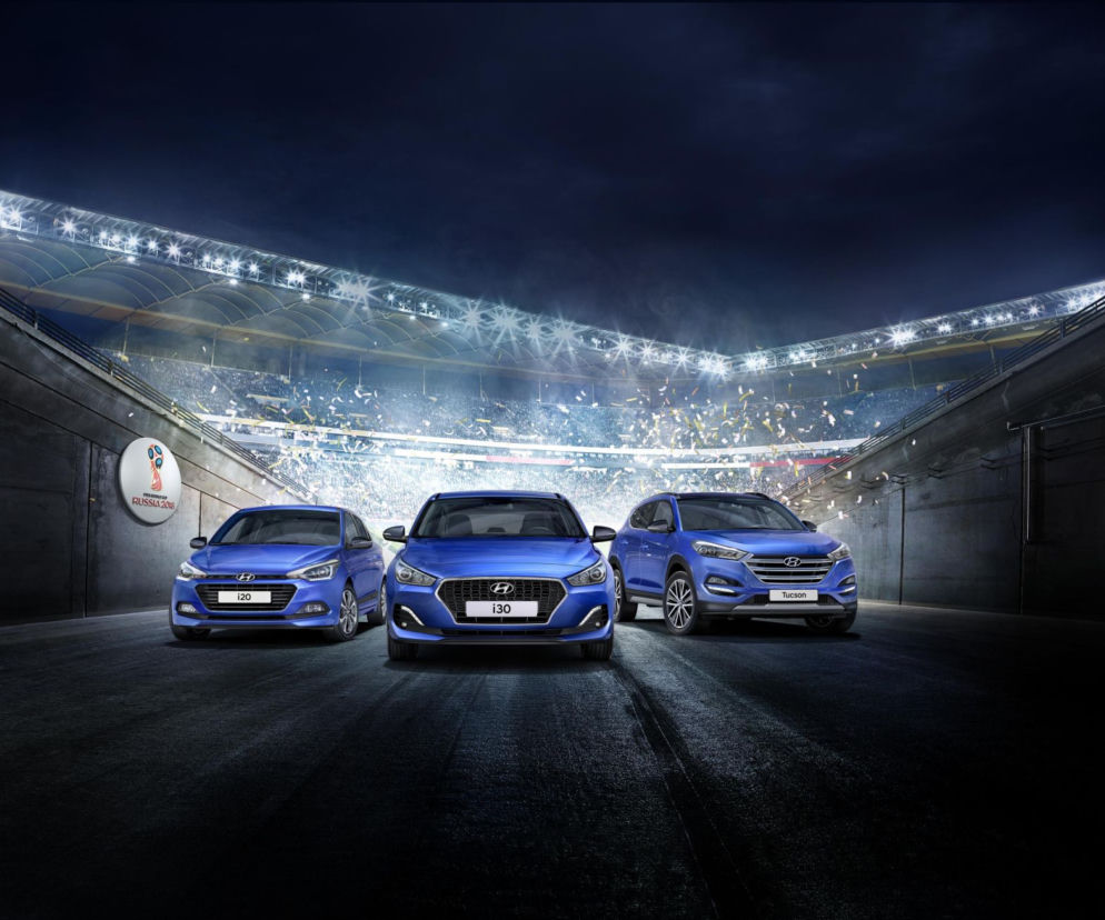 Hyundai w specjalnych wersjach z okazji Mistrzostw Świata FIFA w piłce nożnej