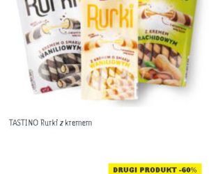 TASTINO Rurki z kremem -2,35 zł/280 gi