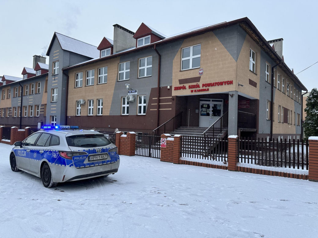 Atak nożownika w Zespole Szkół Powiatowych w Kadzidle