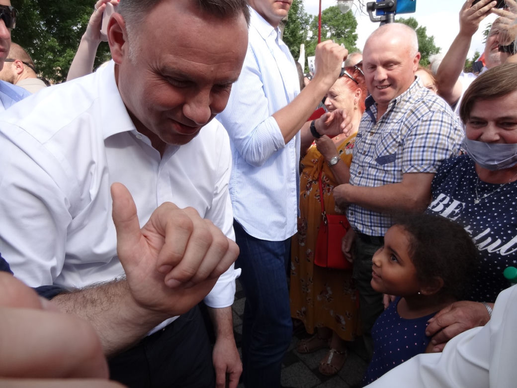 Polityczna gorączka w Sulęcinie. Zobaczcie jak przebiegała wizyta prezydenta. 