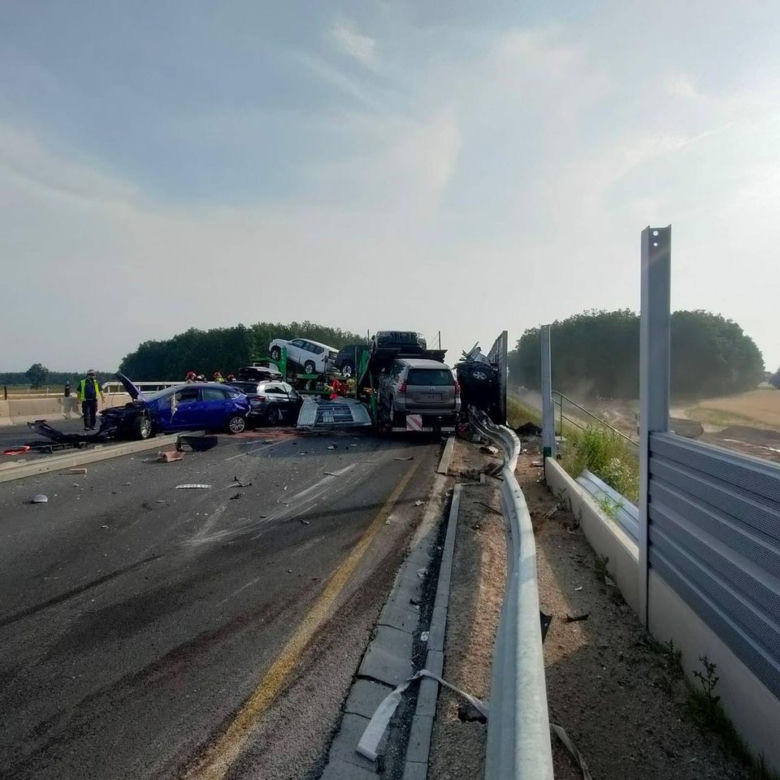 Wypadek A1 Łódzkie