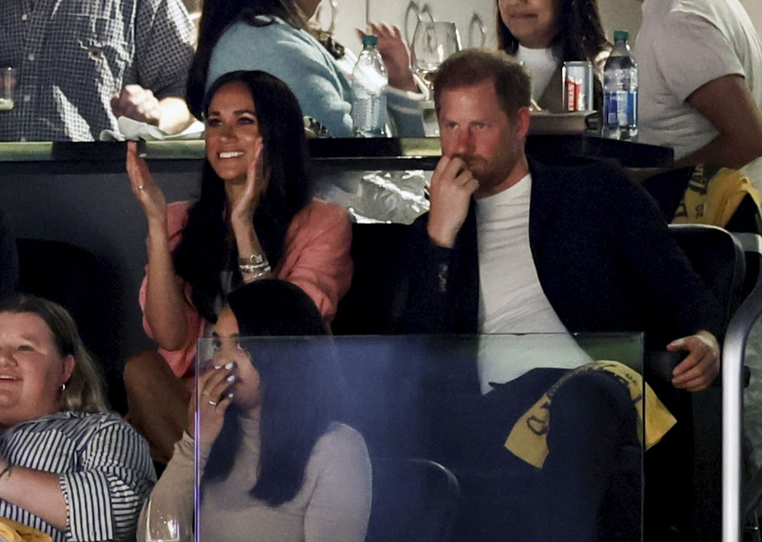 Meghan, Harry, mecz 