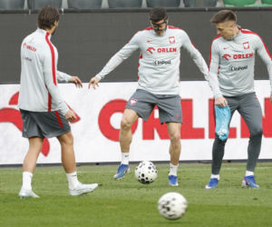 Trening reprezentacji Polski w Warszawie