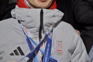 Powitanie Kacpra Tomasiaka w Bystrej 18.02.2026