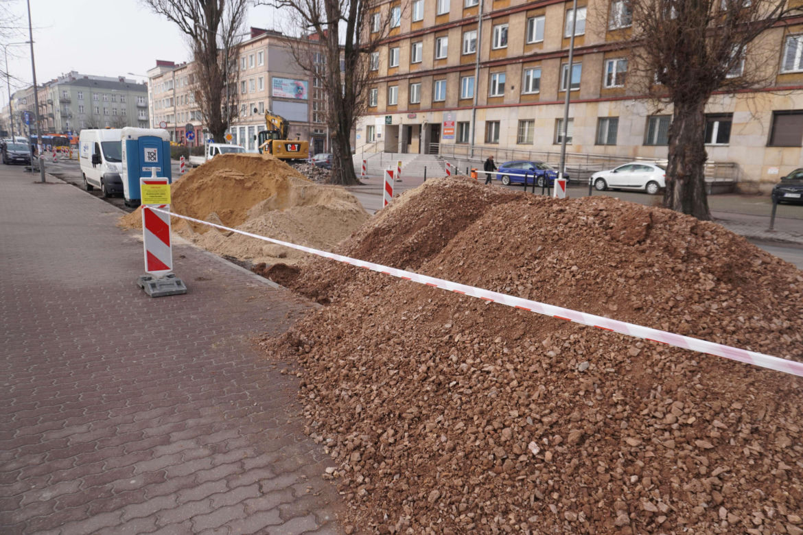 Przebudowa ulicy Paderewskiego w Kielcach