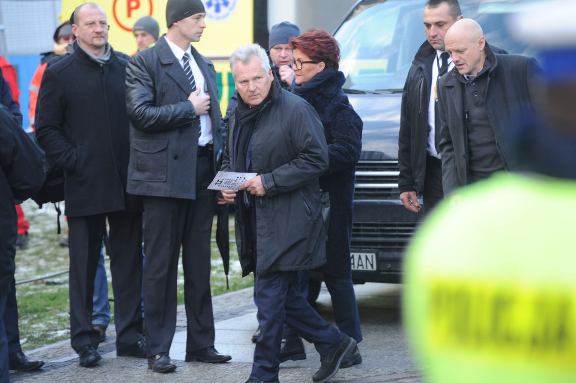 Pogrzeb Adamowicza politycy