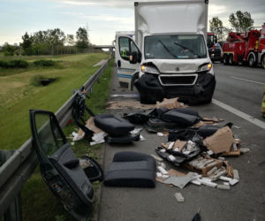  Wypadek na autostradzie A2 pod Poznaniem. Jedna osoba została ranna! 