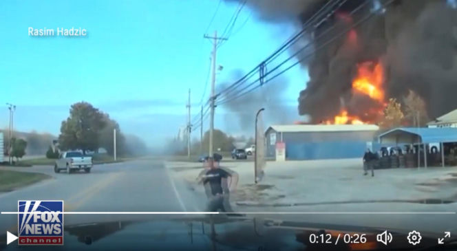 Uchwycono katastrofę lotniczą na filmie. Ten kierowca oszukał przeznaczenie