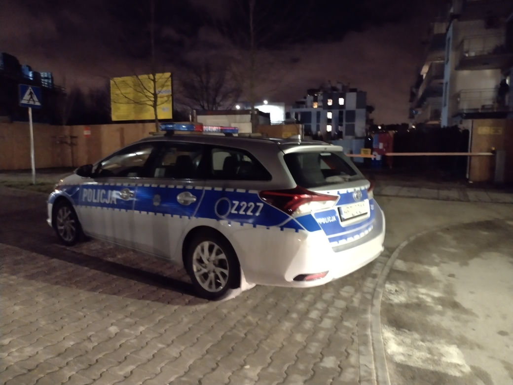 Tajemnicza akcja policji na Wilanowie