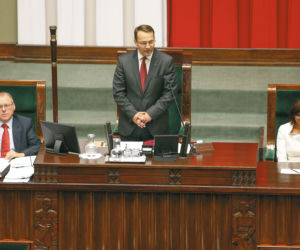 Sikorski został marszałkiem Sejmu