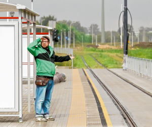 Papiery blokują tramwaj na Tarchomin