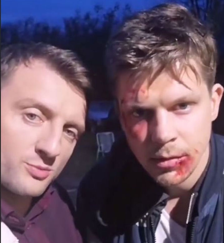 M jak miłość. Mirek (Mariusz Ochociński), Bartek (Arkadiusz Smoleński)