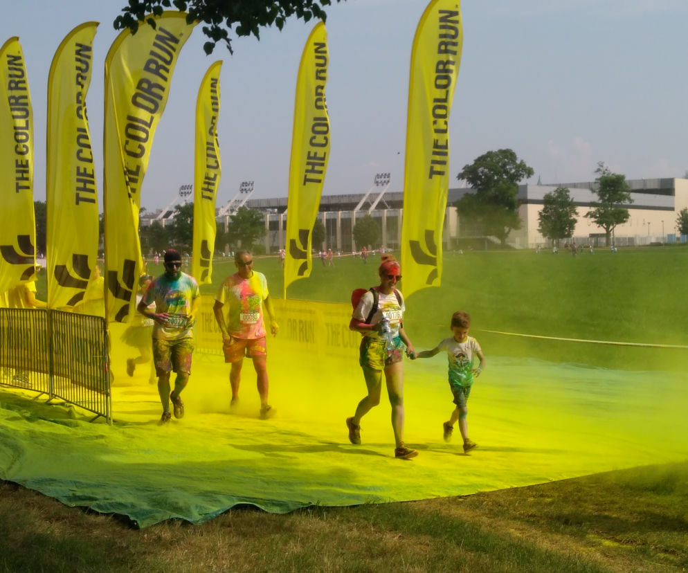 Bieg The Color Run w Krakowie