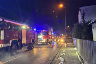 Nie zdążyła się uratować. Tragiczny pożar domu jednorodzinnego