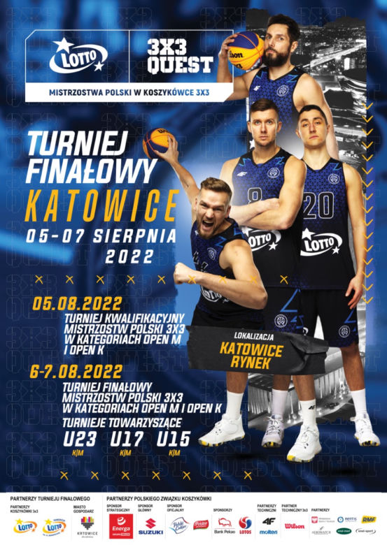 Mistrzostwa Polski w koszykówce 3x3 w Katowicach