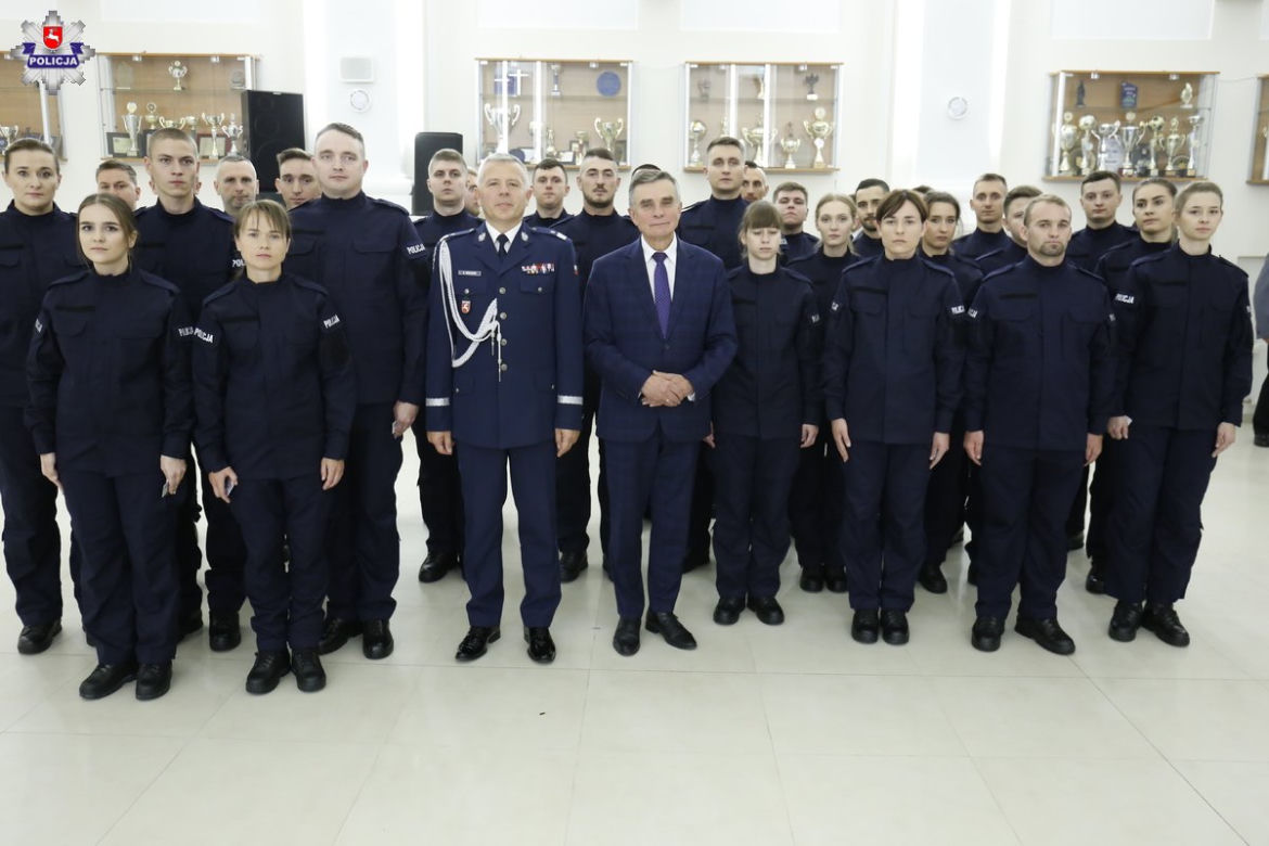 Nowi policjanci w lubelskich szeregach! Zobacz 