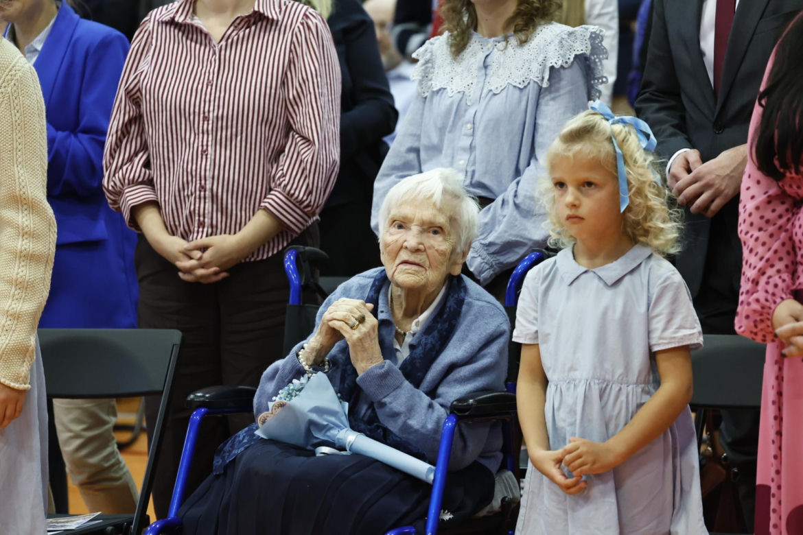 Setne urodziny Haliny Rogozińskiej ps. Mała i Niebieska i niezwykłe prezenty!