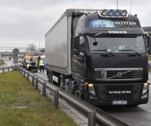 Wypadek na trasie S8