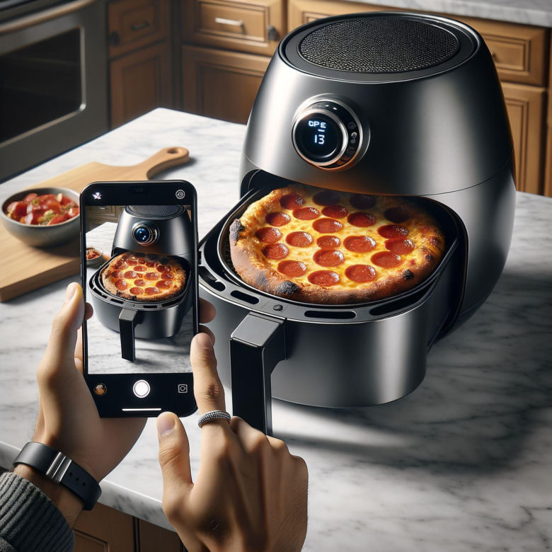 Ciasto na pizzę z Air Fryera - przepis Pawła Lorocha