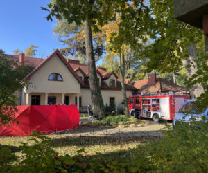 Pożar w Siennicy. Nie żyje dwóch pensjonariuszy domu opieki