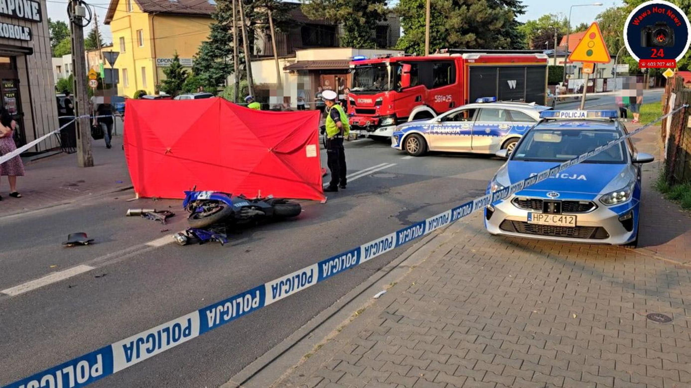 Śmiertelny wypadek w Pruszkowie